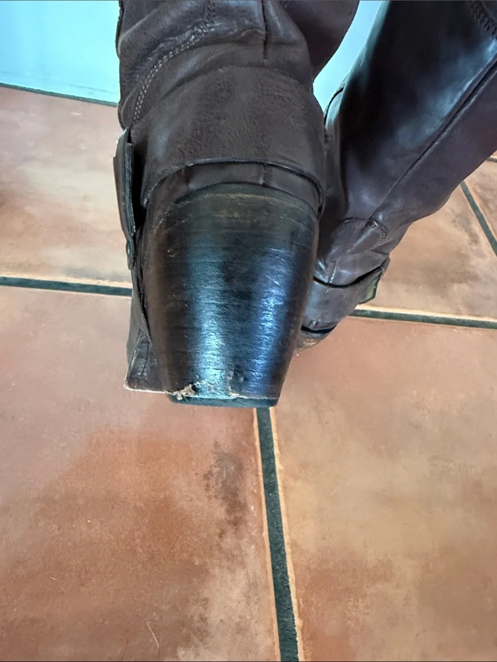Dolce Vita Tall Brown Leather Over-the-Knee Boots